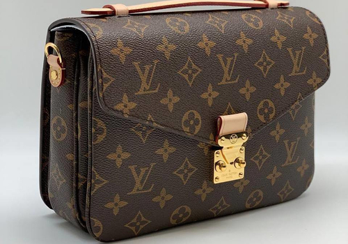 Женская брендовая сумка Louis Vuitton Pochette Metis Broun