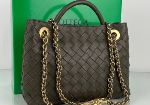 Кожаная сумка Bottega Veneta Andiamo Small