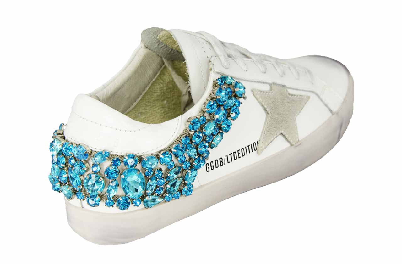 Кеды Golden Goose Deluxe Brand Star Blue Light