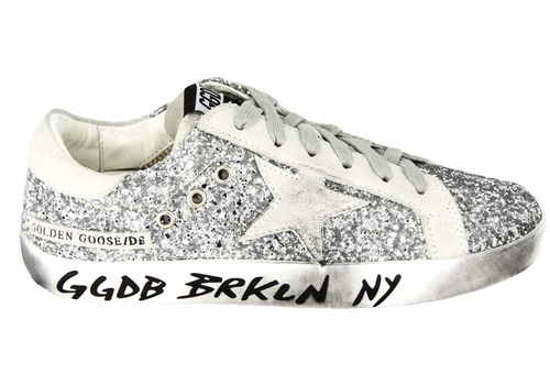 Кеды Golden Goose Deluxe Brand Silver