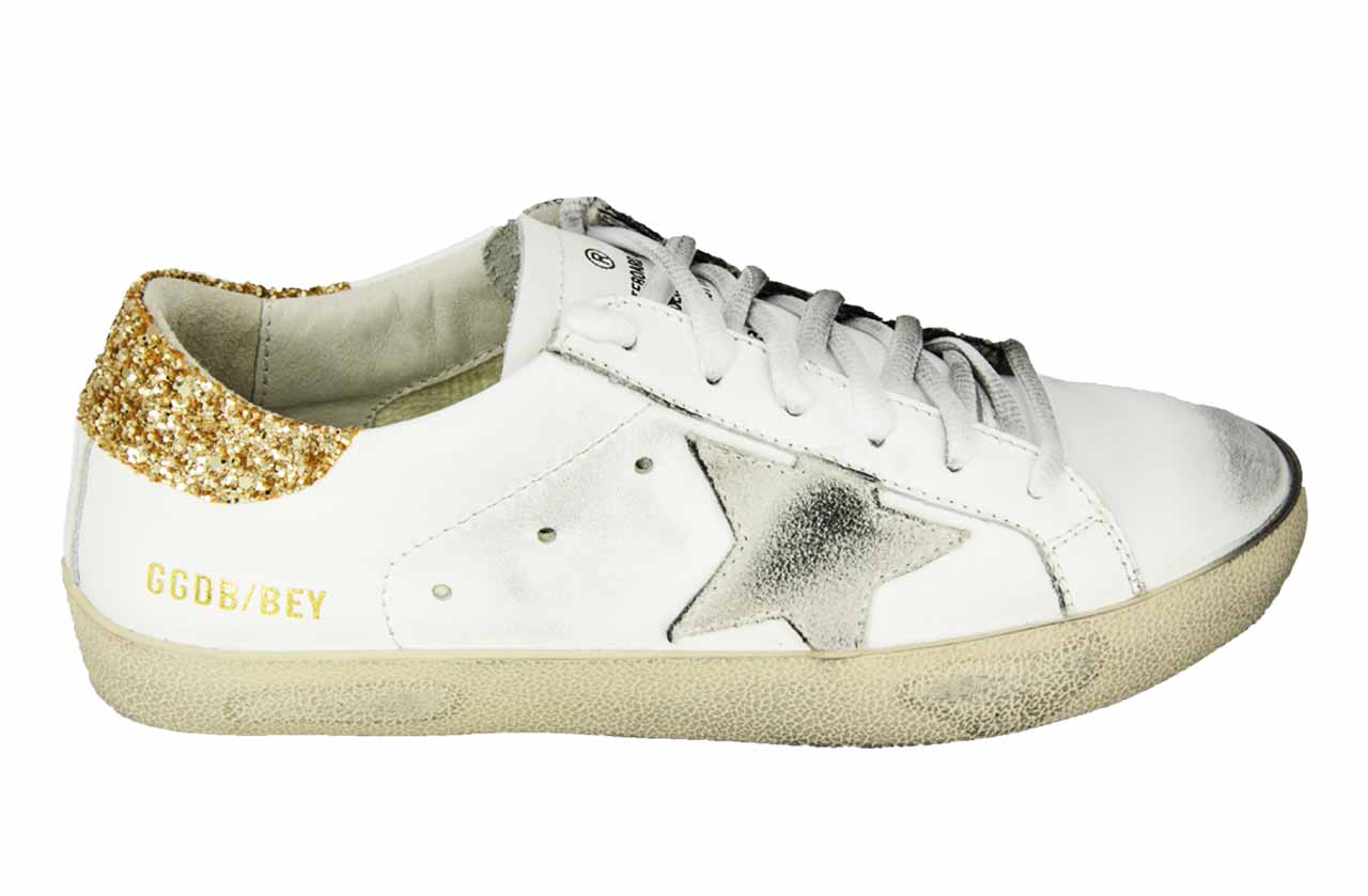 Кеды Golden Goose Deluxe Brand Gold