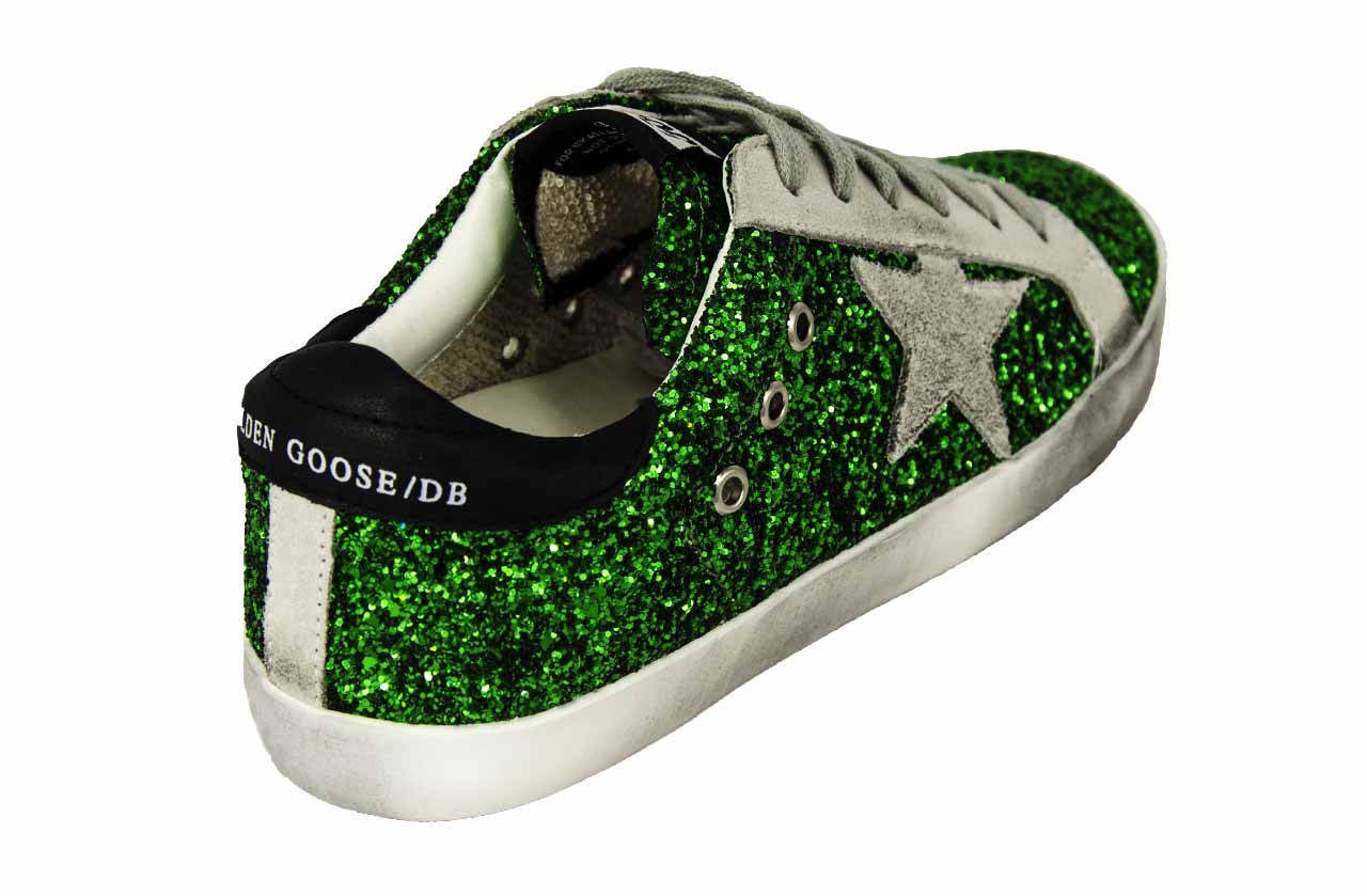 Кеды Golden Goose Deluxe Brand Green Light