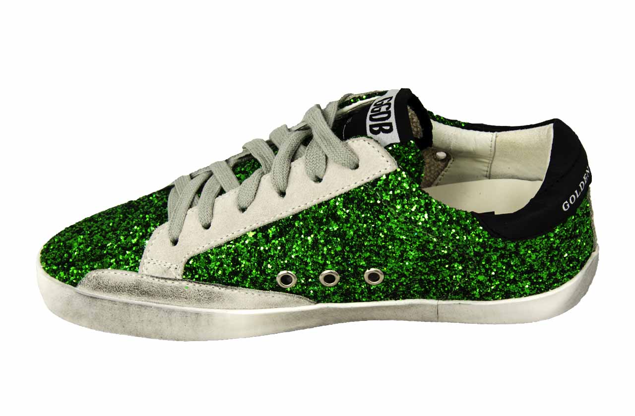 Кеды Golden Goose Deluxe Brand Green Light