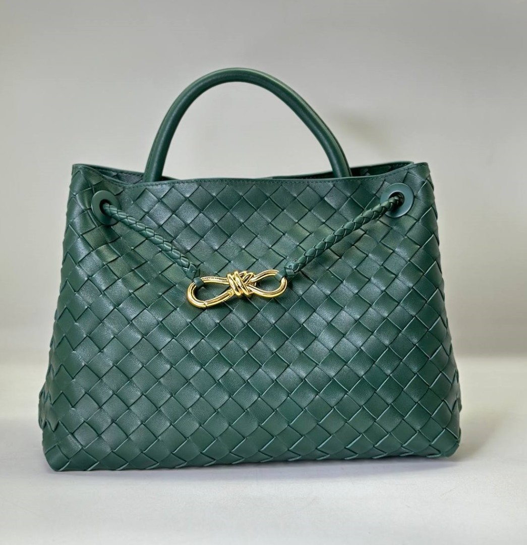 Кожаная сумка Bottega Veneta Andiamo Medium