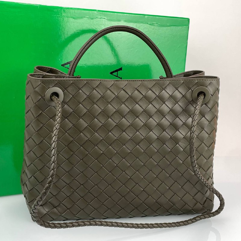 Кожаная сумка Bottega Veneta Andiamo Medium