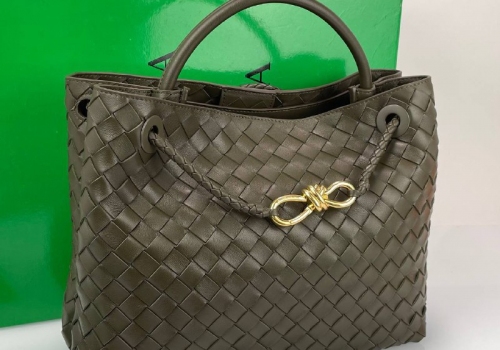 Кожаная сумка Bottega Veneta Andiamo Medium