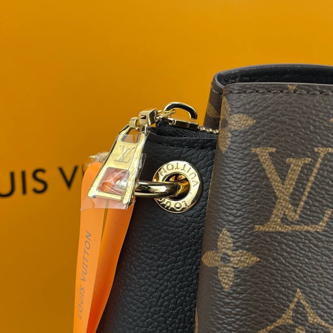 Женская сумка Louis Vuitton Vendome MM Monogram коричневая