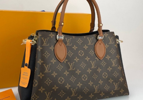 Женская сумка Louis Vuitton Vendome MM Monogram коричневая