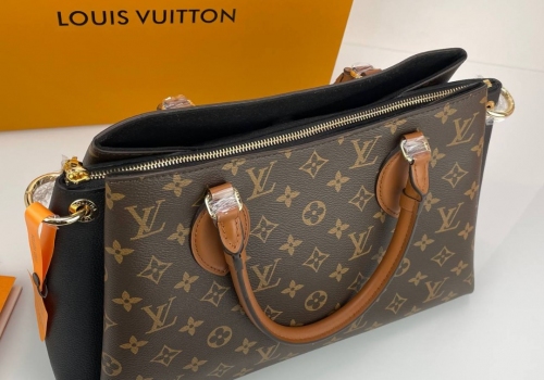 Женская сумка Louis Vuitton Vendome MM Monogram коричневая