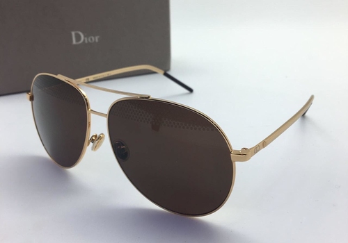 Женские солнцезащитные очки Cristian Dior Gold Glasses