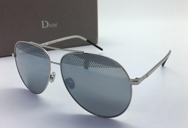 Женские солнцезащитные очки Cristian Dior Glasses металик