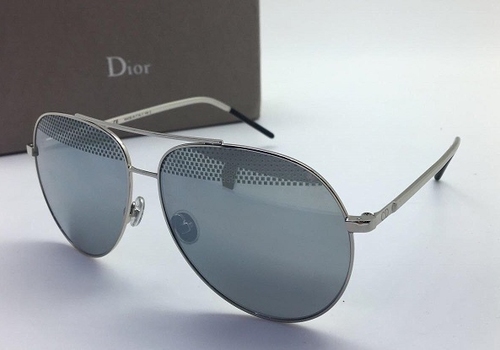 Женские солнцезащитные очки Cristian Dior Glasses металик