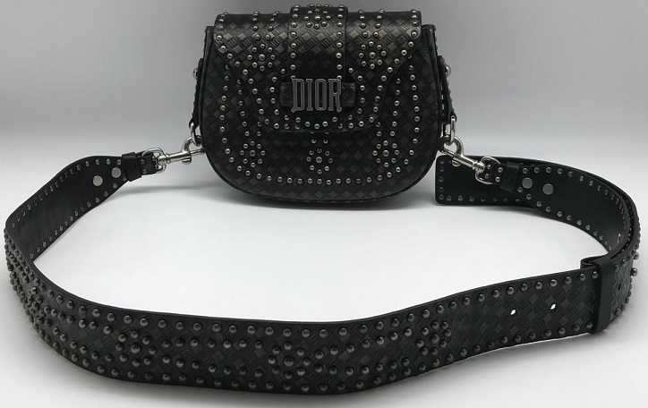 Женская кожаная сумка Christian Dior J'ADIOR черная