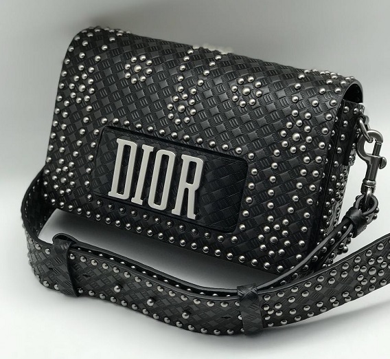 Сумка Christian Dior Revolution кожаная черная