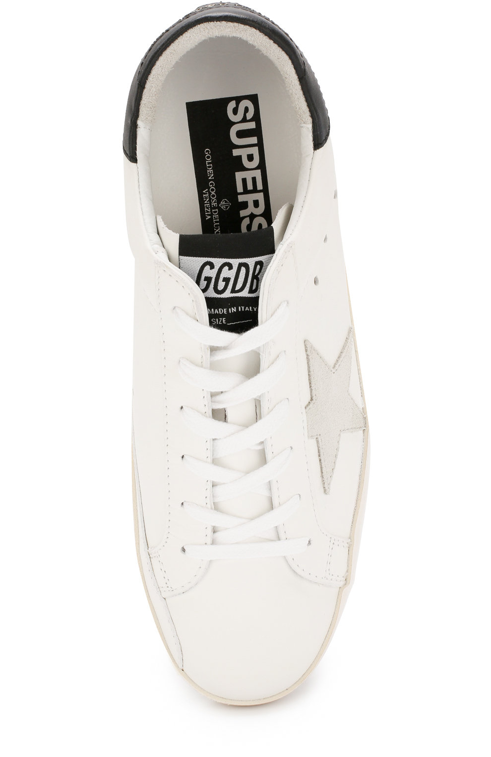 Кеды Golden Goose Deluxe Brand белые черные