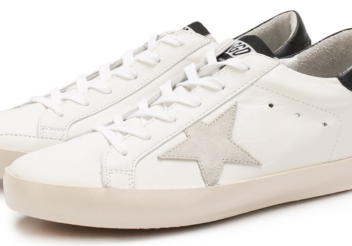 Кеды Golden Goose Deluxe Brand белые черные