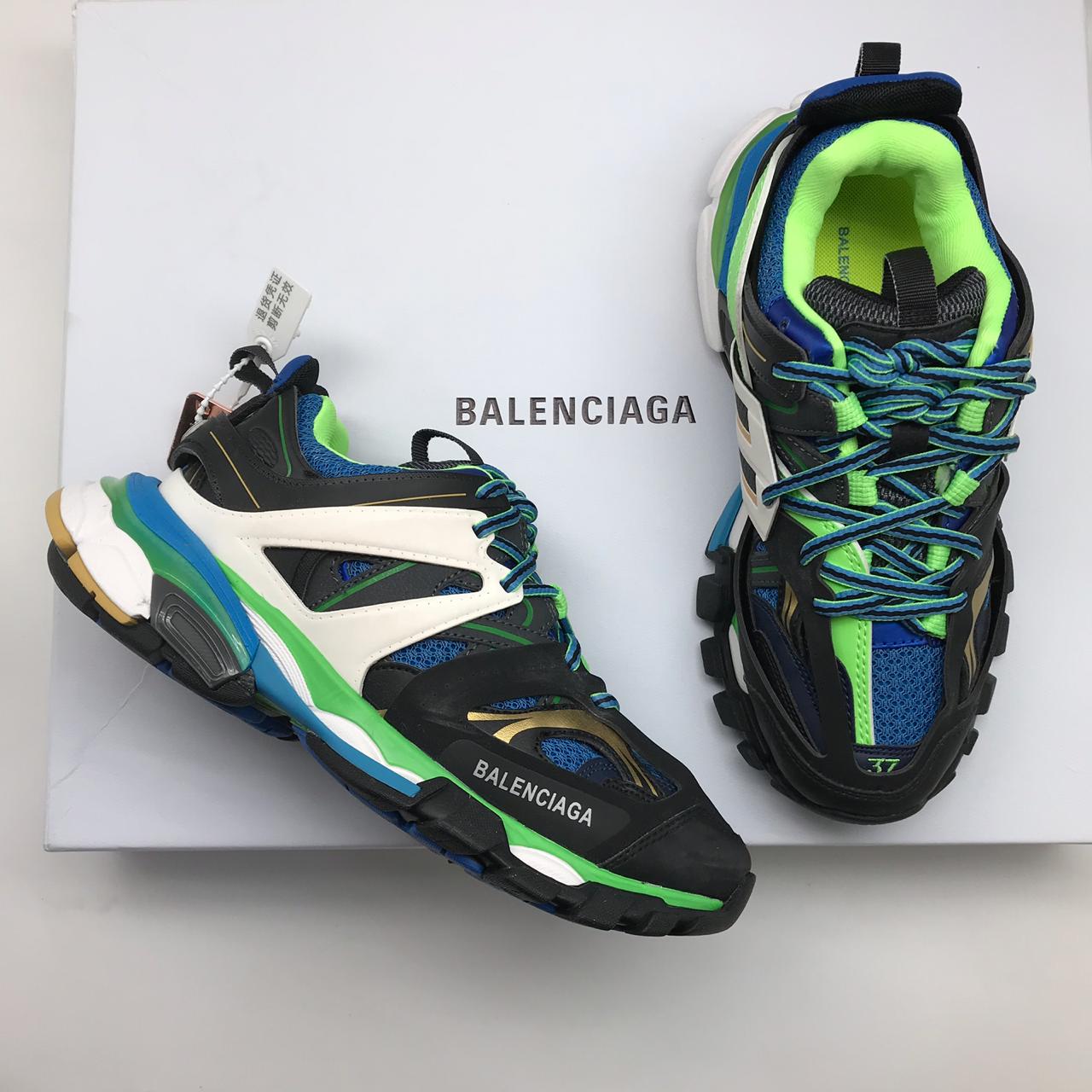 Женские кроссовки Balenciaga Track синие
