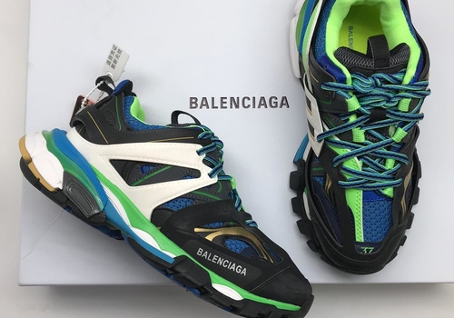 Женские кроссовки Balenciaga Track синие
