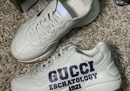 Кожаные кроссовки Gucci Rhyton