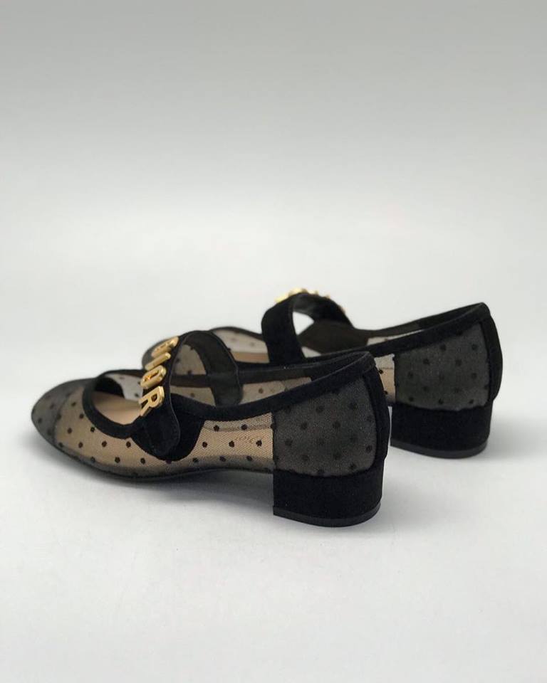 Женские туфли Christian Dior черные