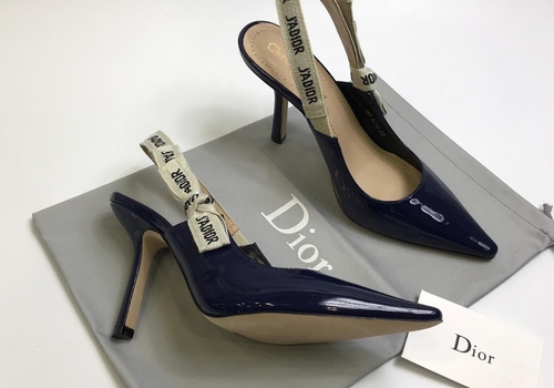 Синие лаковые Christian Dior J'Adior