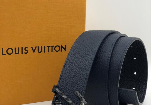 Louis Vuitton мужской черный ремень