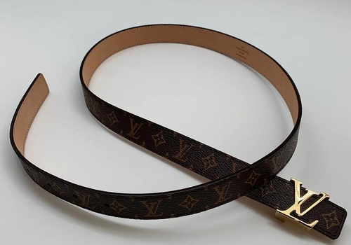 Женский коричневый ремень Louis Vuitton
