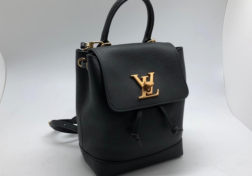 Черный рюкзак Louis Vuitton LockMe Mini