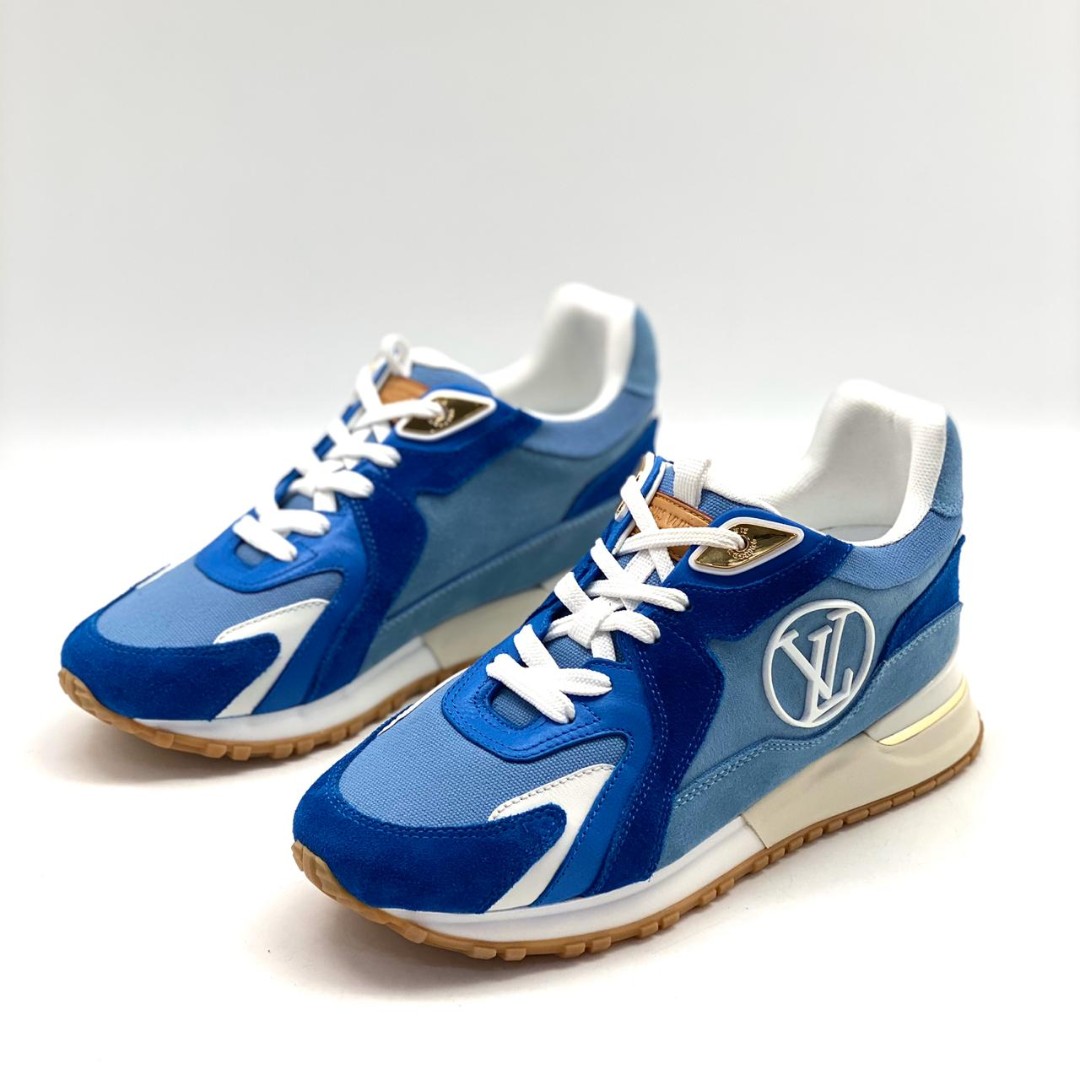 Синие кроссовки Louis Vuitton Run Away