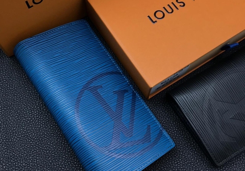 Мужское кожаное портмоне Louis Vuitton Blue