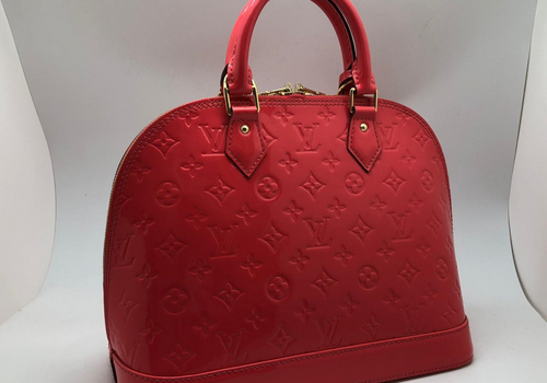 Сумка Louis Vuitton Alma PM красная