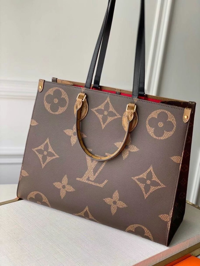 Женская сумка Louis Vuitton Onthego GM коричневая