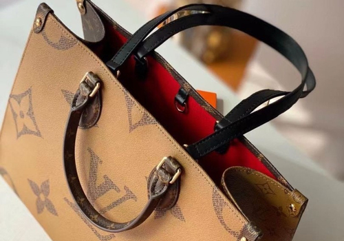 Женская сумка Louis Vuitton Onthego MM коричневая