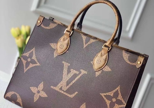 Женская сумка Louis Vuitton Onthego MM коричневая