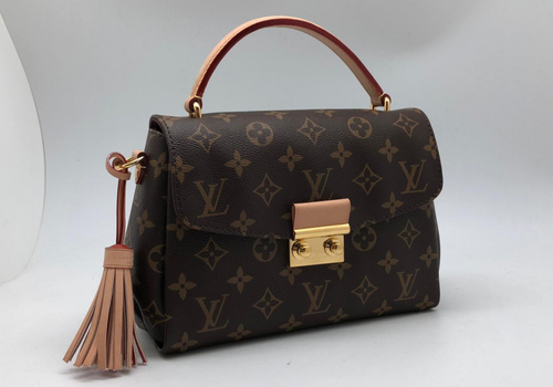 Женская коричневая сумка Louis Vuitton Croisette