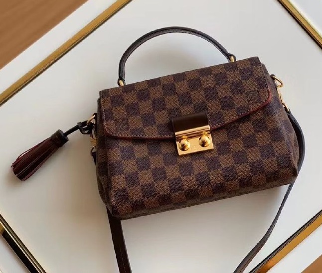 Женская сумка Louis Vuitton Croisette коричневая