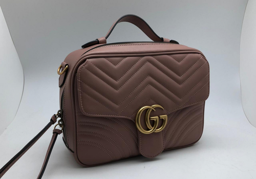 Женская кожаная сумка Gucci Marmont