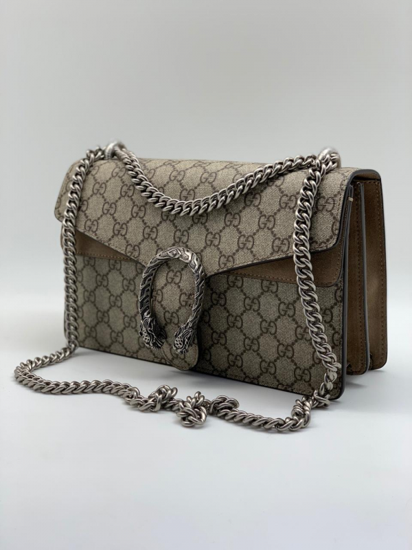 Женская сумка Gucci Dionysus серая