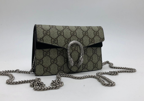 Женская сумка Gucci Dionysus Mini серая