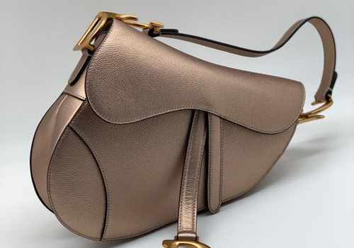 Кожаная сумка седло Christian Dior Saddle