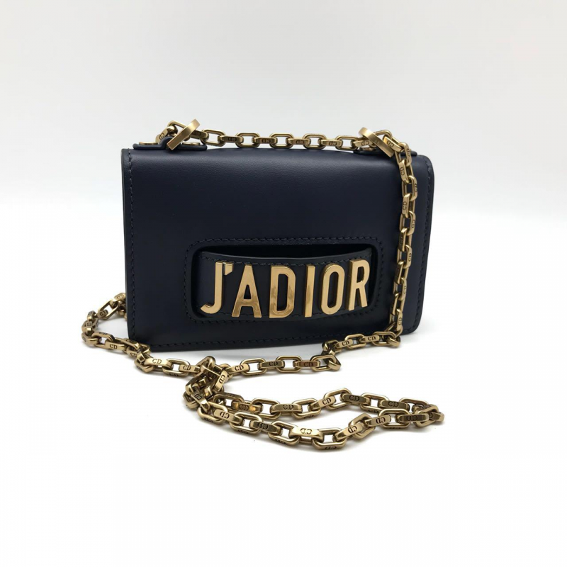Кожаная сумочка Christian Dior J’adior Mini черная