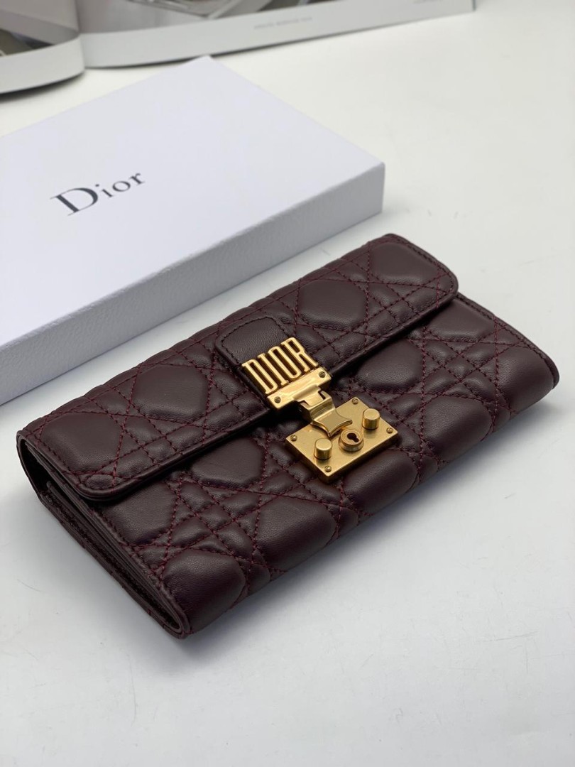 Кожаный клатч Christian Dior Dioraddict