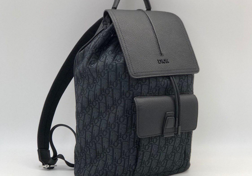 Черный рюкзак Christian Dior