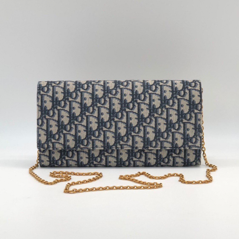 Синяя сумочка Christian Dior