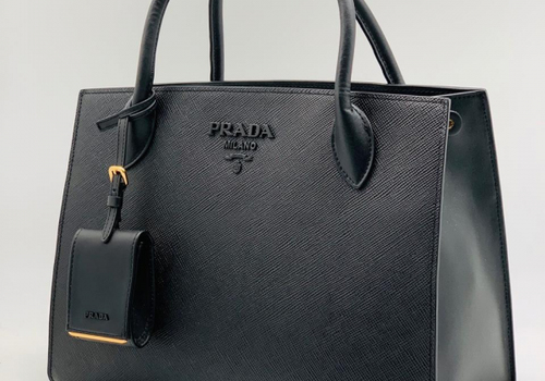 Женская сумка-тоут Prada черная