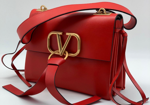 Женская сумка Valentino Vring красная