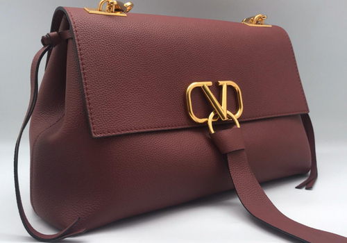Женская сумка Valentino Vring бордовая