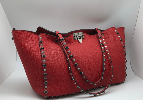Женская сумка-тоут Valentino красная
