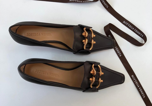 Туфли Bottega Veneta коричневые