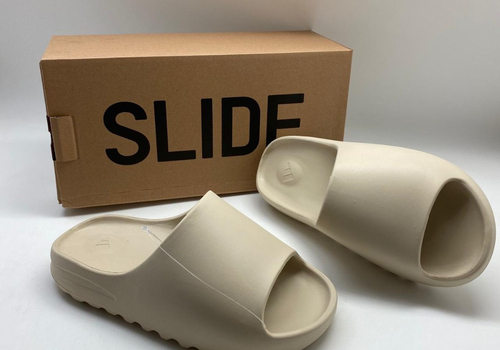 Шлепанцы Adidas Yeezy Slide молочные